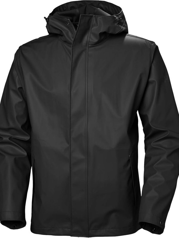 mens  Hooded Waterproof Windproof Raincoat Jacket